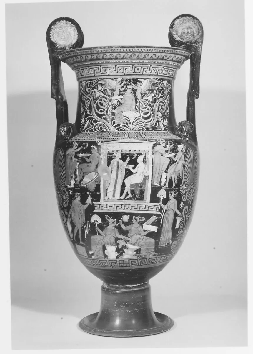 Terracotta volute-krater (mixing bowl) — Group of New York 17.210.240