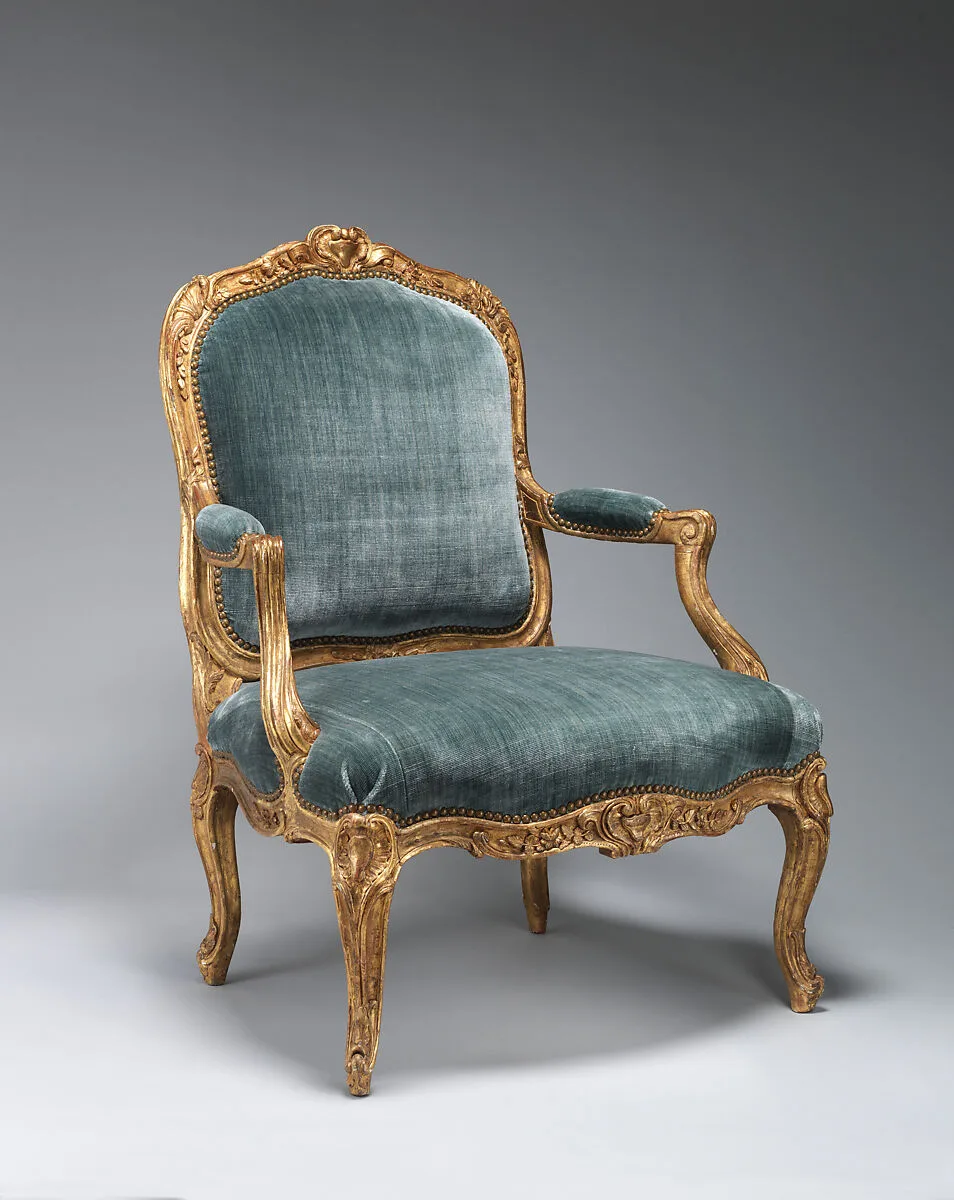 Armchair (fauteuil à la Reine) (one of a pair) — Jean-Baptiste II Tilliard|Jean-Baptiste I Tilliard