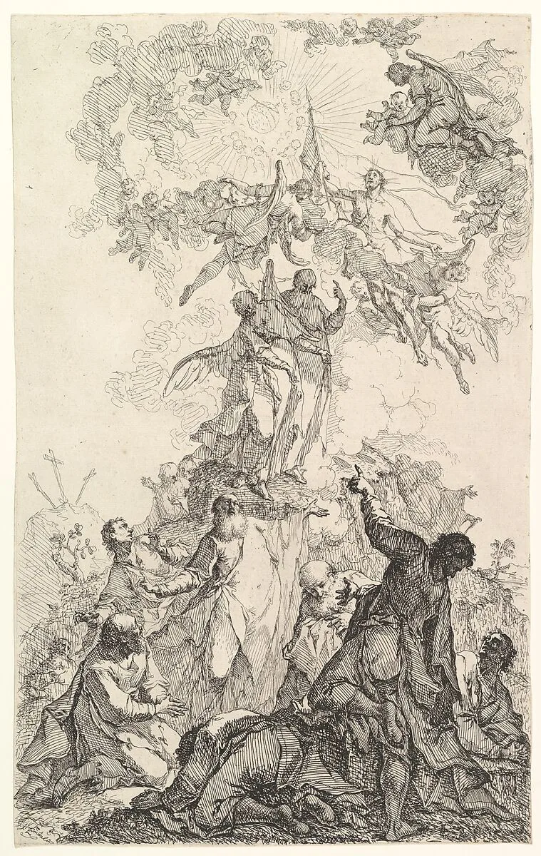 The Ascension of Christ — Johann Ignatz Zimbal