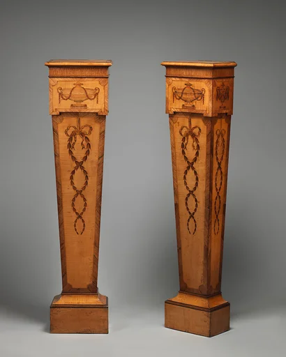 Pair of pedestals