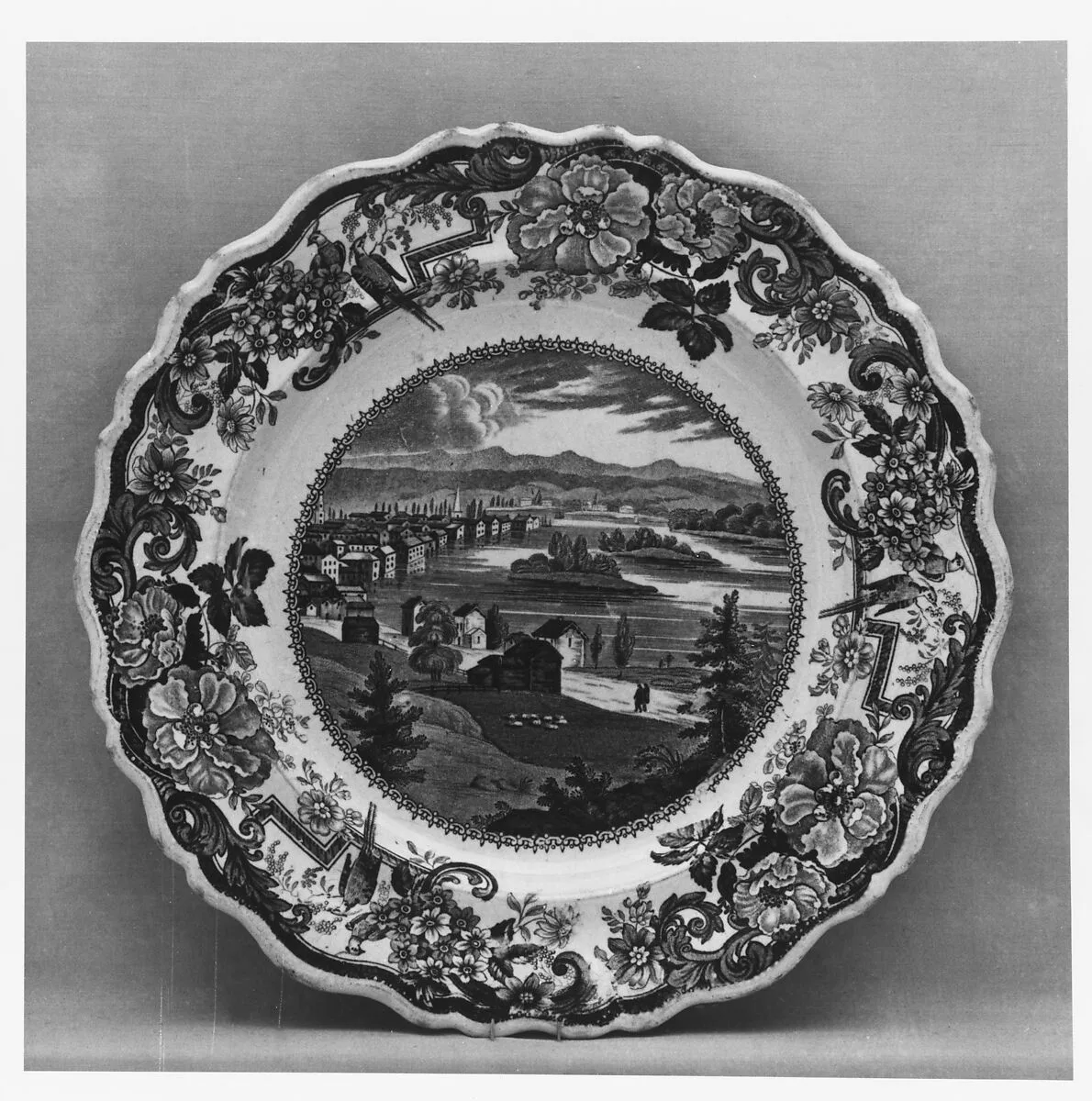Plate — James and Ralph Clews