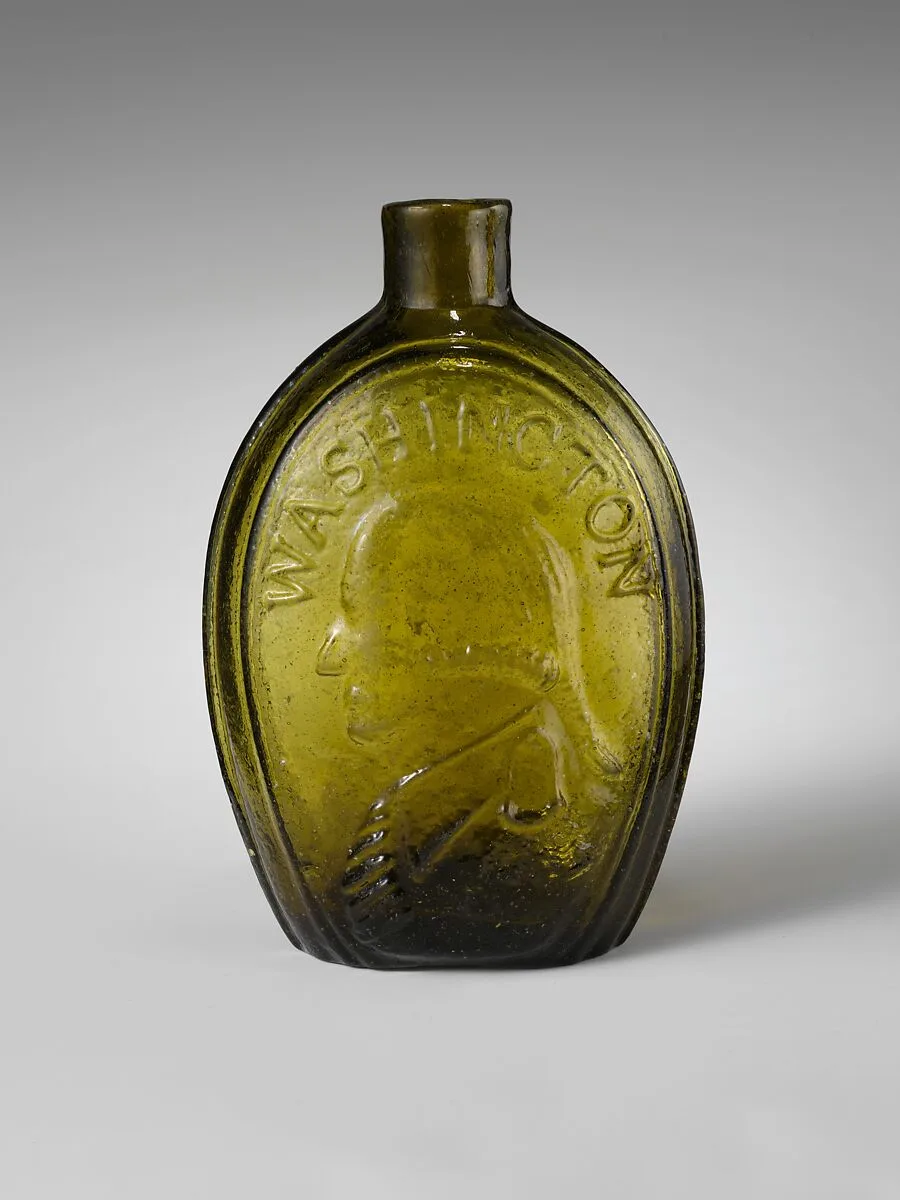 Pint flask — Keene Marlboro Street Glassworks