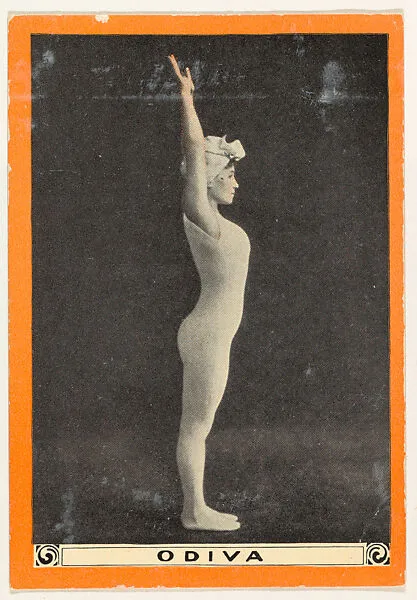 Odiva, No. 23, Dophin Dive, from the Champion Women Swimmers series (T221), issued by Pan Handle Scrap — Pan Handle Scrap Company