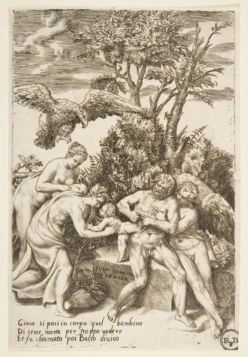 The Birth of Bacchus, from "The Loves of the Gods"