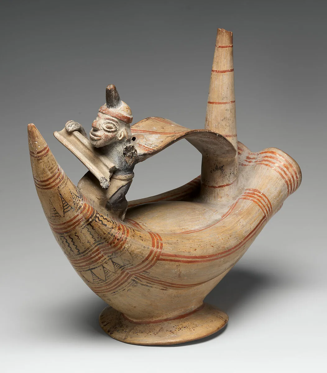 Bridge and Spout Bottle — Unknown