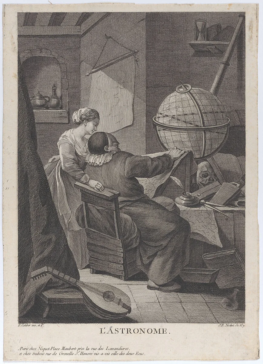L'Astronome — François Cotiber|Jean Edme Nochez