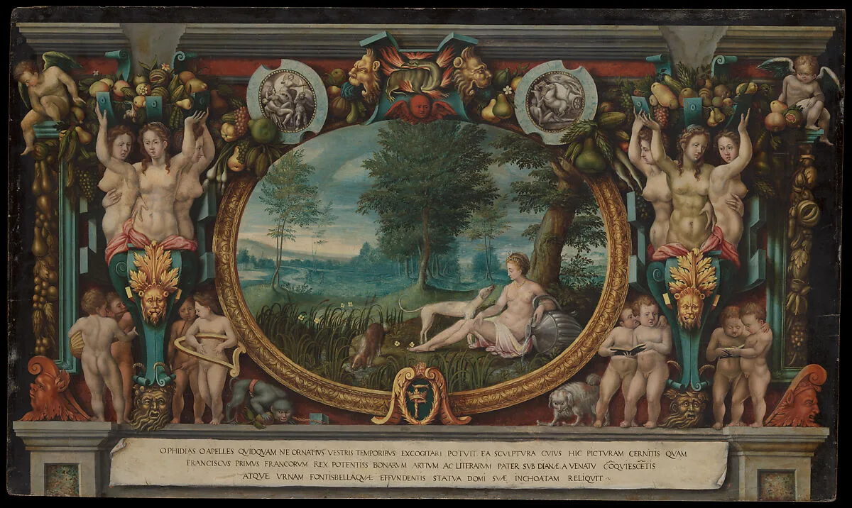 The Nymph of Fontainebleau — French (Fontainebleau) Painter