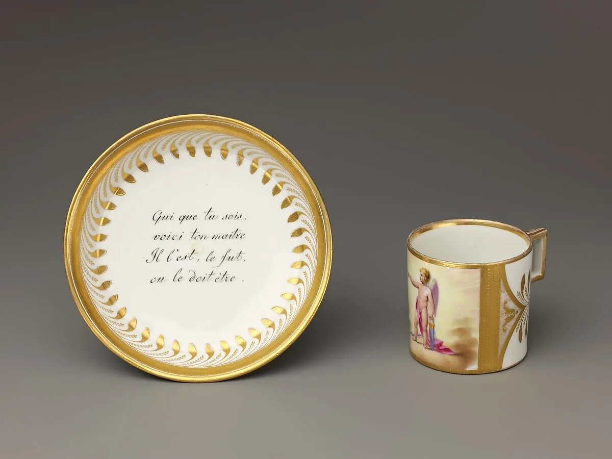 Cup and saucer — Unknown