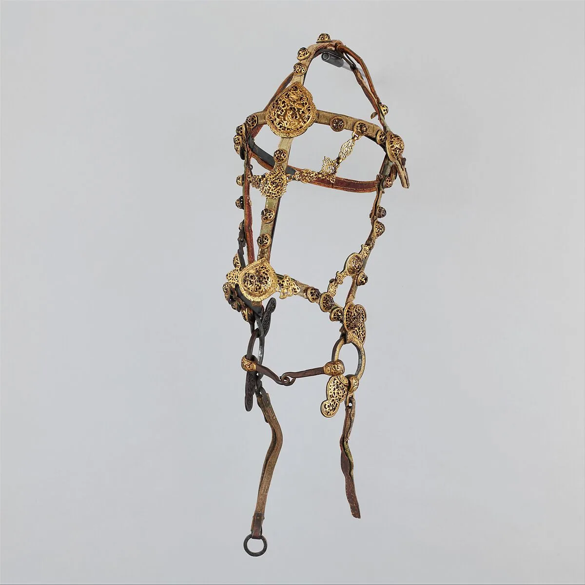 Bridle and Matching Crupper Straps — Unknown