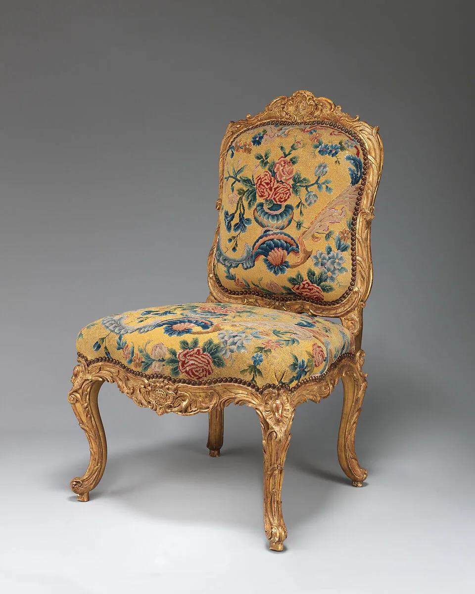 Chair (chaise à la Reine) (one of a set of four) — Jean-Baptiste I Tilliard