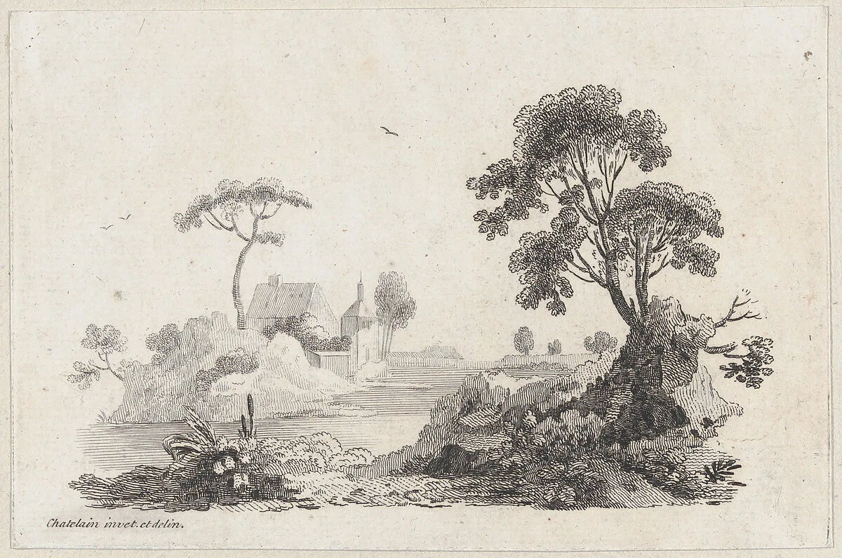 Landscape — Jean-Baptiste-Claude Chatelain