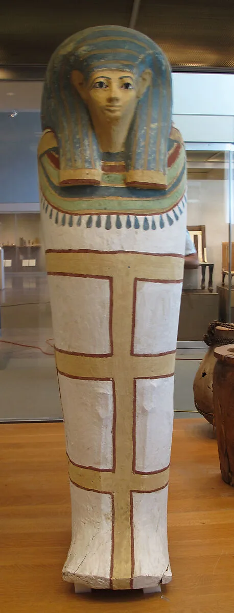 Anthropoid Coffin of a Woman — Unknown