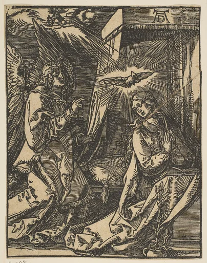 The Annunciation, from the Small Passion, copy