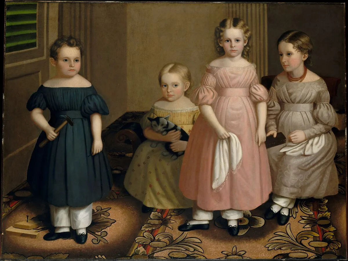 The Alling Children — Oliver Tarbell Eddy