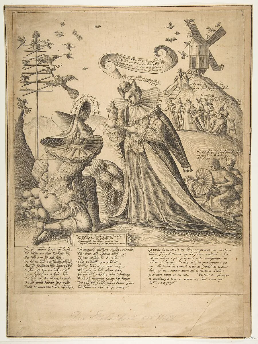 Allegory on Vanity — Anonymous, German, 17th century