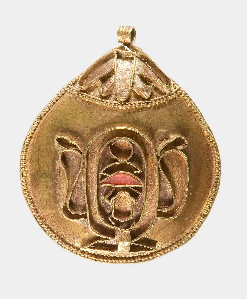 Shell Pendant with the Name of Senwosret II — Unknown