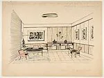 Perspective of "Studio D' Solozione" — Guglielmo Ulrich