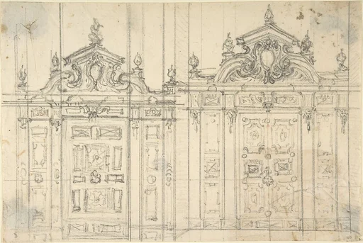 Design for a decoration of Walldoors.