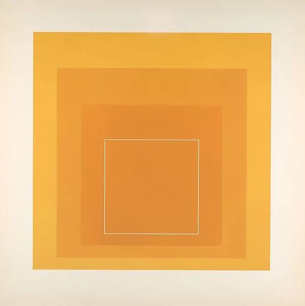 Proof for White Line Square series — Josef Albers|Gemini G.E.L.|Kenneth E. Tyler