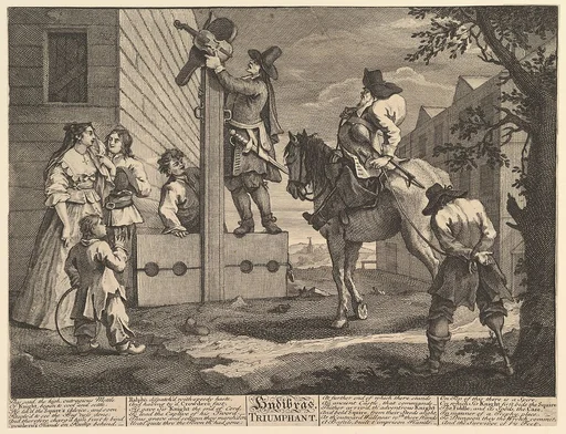 Hudibras Triumphant (Twelve Large Illustrations for Samuel Butler's Hudibras, Plate 4)