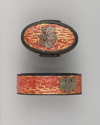 Sword-Hilt Collar and Pommel (Fuchigashira)
