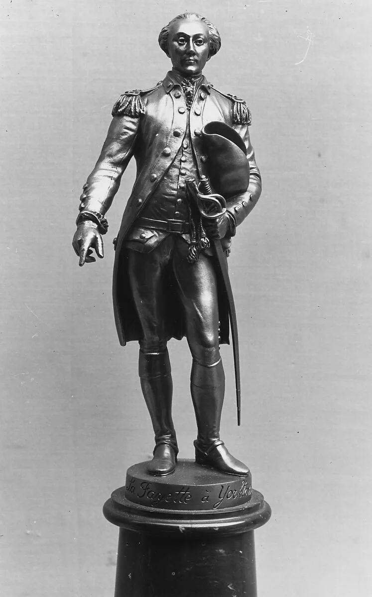 Statuette of the Marquis de Lafayette — Jean Ossaye Mombur