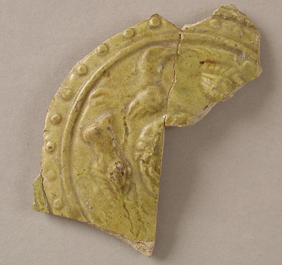 Pilgrim Bottle Fragment — Unknown
