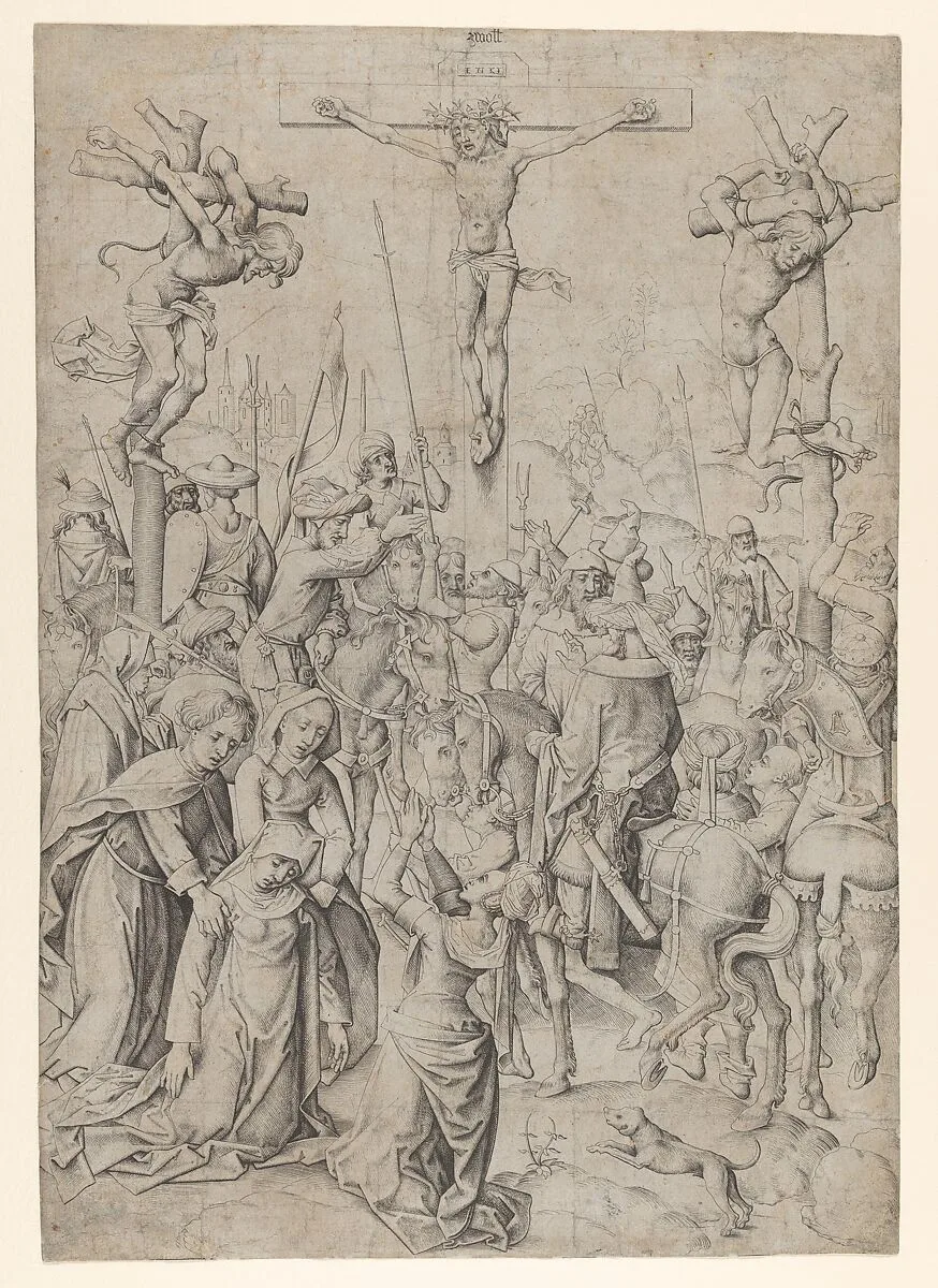 The Crucifixion — Master IAM of Zwolle