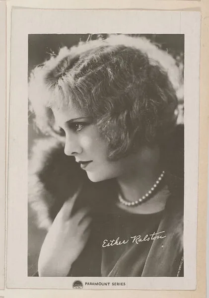 Esther Ralston from Paramount Series Movie Star trading cards (W500) — Unknown