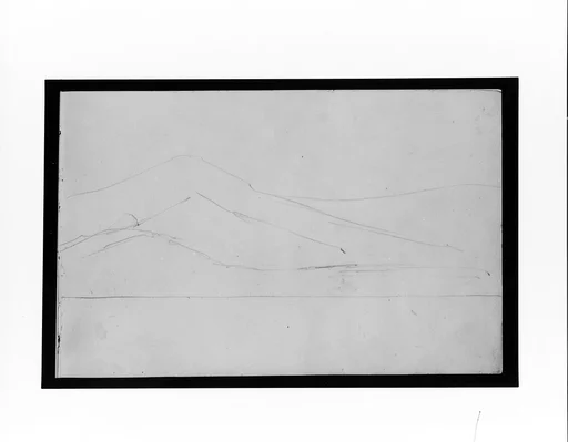 Village and Mountain (from Sketchbook)