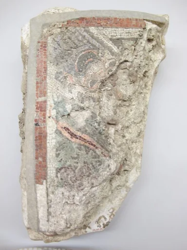 Mosaic of a mask
