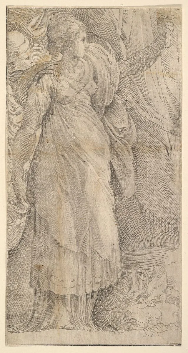 Judith — Anonymous, Italian, 16th century|Parmigianino (Girolamo Francesco Maria Mazzola)