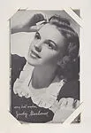 Judy Garland from Movie Stars Exhibit Cards series (W401) — Unknown