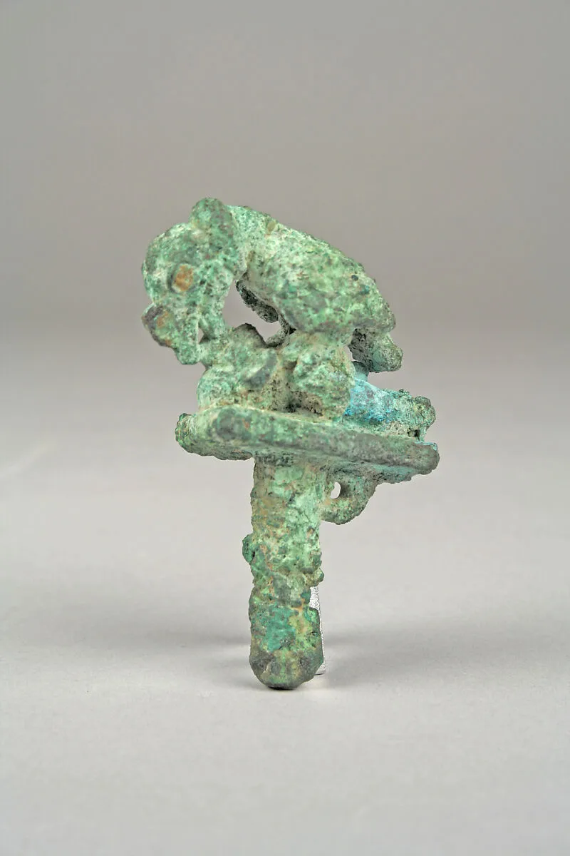 Finial with Figures — Unknown