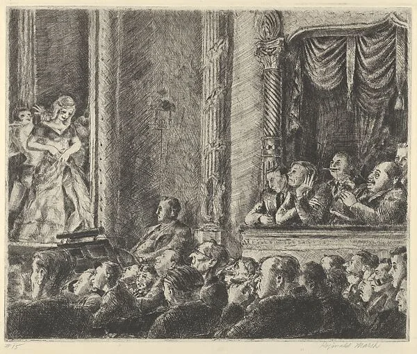 Irving Place Burlesque — Reginald Marsh