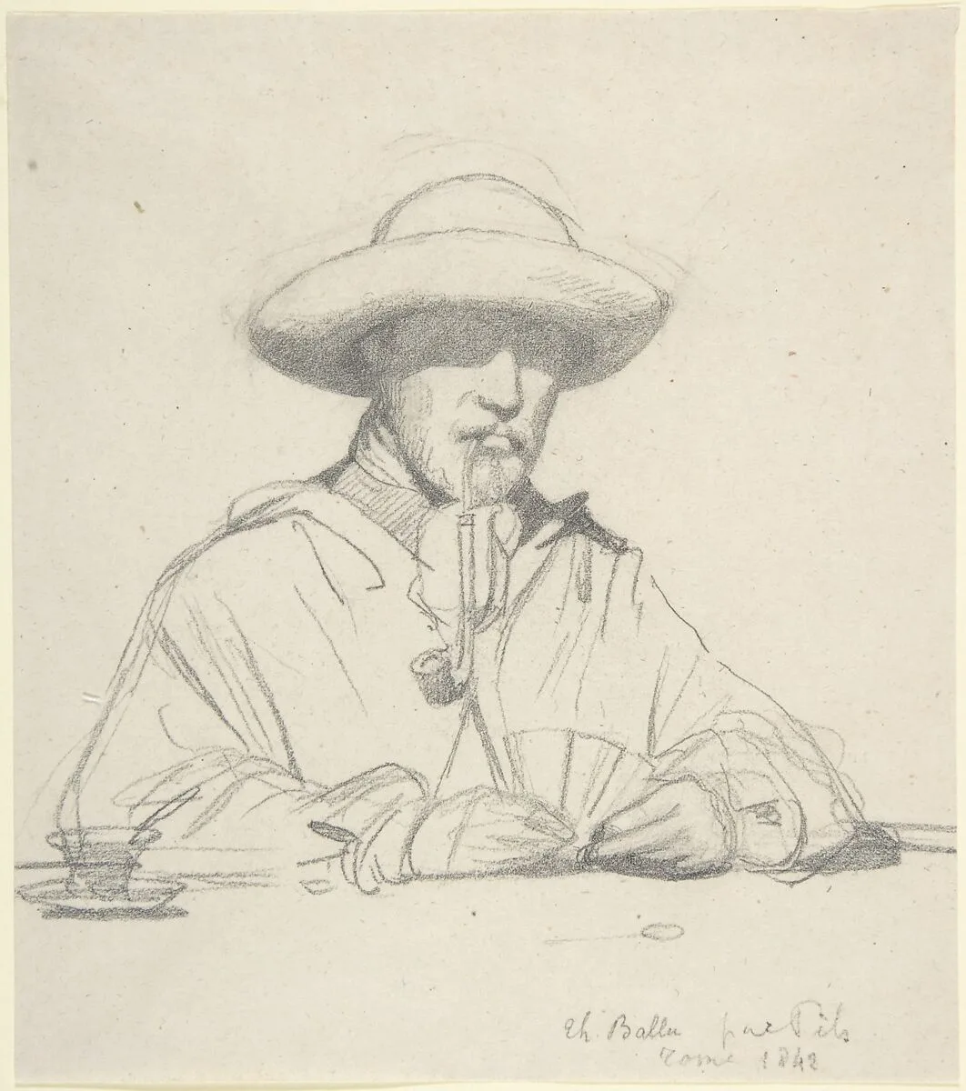 Portrait of Théodore Ballu — Isidore Pils|Théodore Ballu