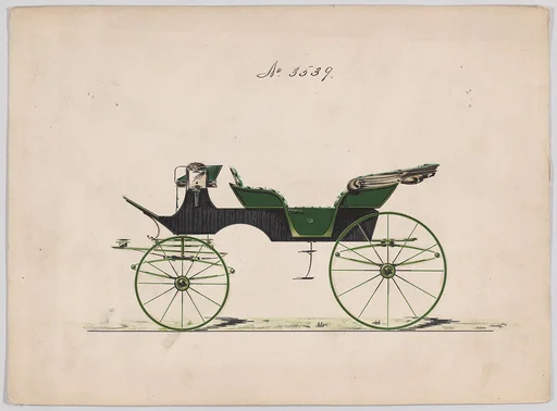 Design for 6 seat Phaeton, no. 3539