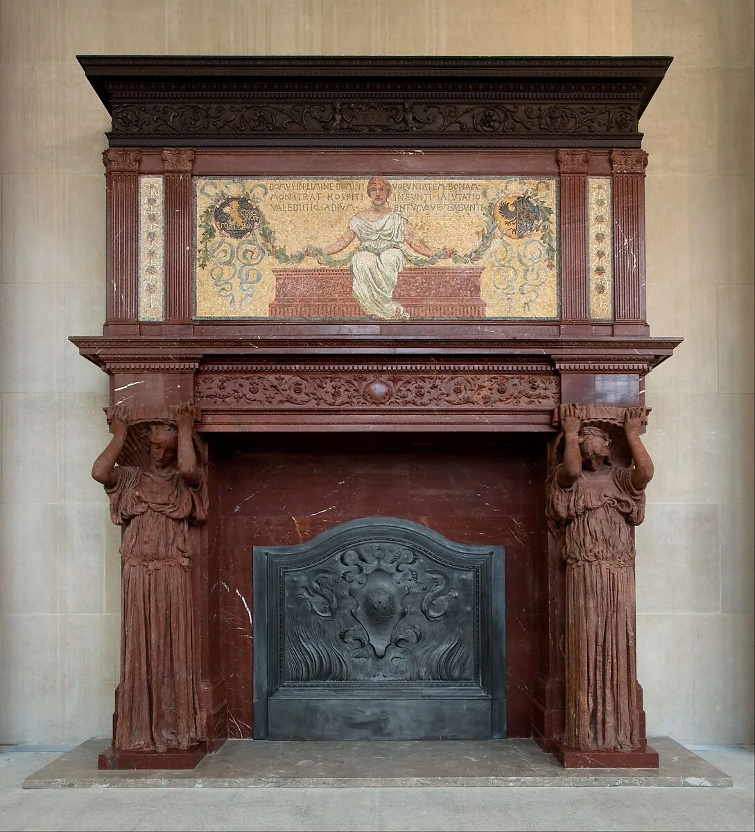 Vanderbilt Mantelpiece — Augustus Saint-Gaudens