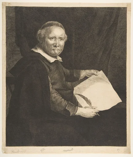 Lieven Willemsz van Coppenol, Writing Master: the Larger Plate (copy)