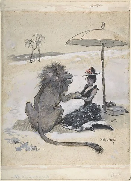The Lion in Love — Dudley Hardy