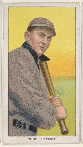 Cobb, Detroit, American League, from the White Border series (T206) for the American Tobacco Company
