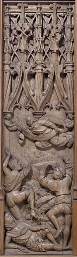 Panel with the Annunciation to the Shepherds