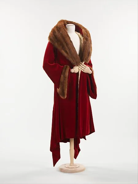 Evening coat — House of Paquin|Madeleine Wallis