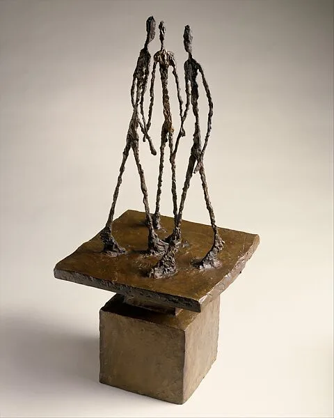 Three Men Walking II — Alberto Giacometti