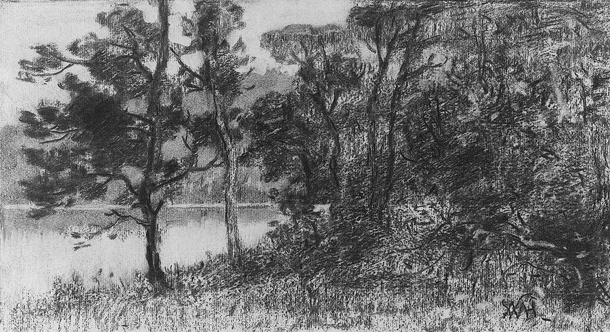 River Landscape — William Morris Hunt