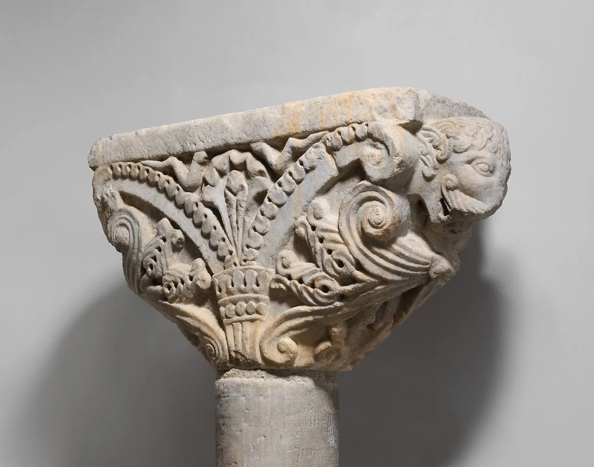 Wedge-shaped Capital — Unknown
