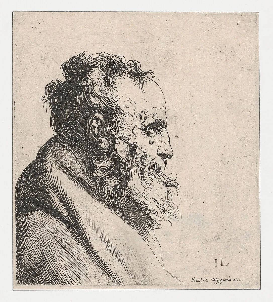 Bust of an Old Man — Jan Lievens