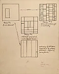 Theoretical Drawings on Theme #1, Theme #2, Theme #3 — Burgoyne Diller