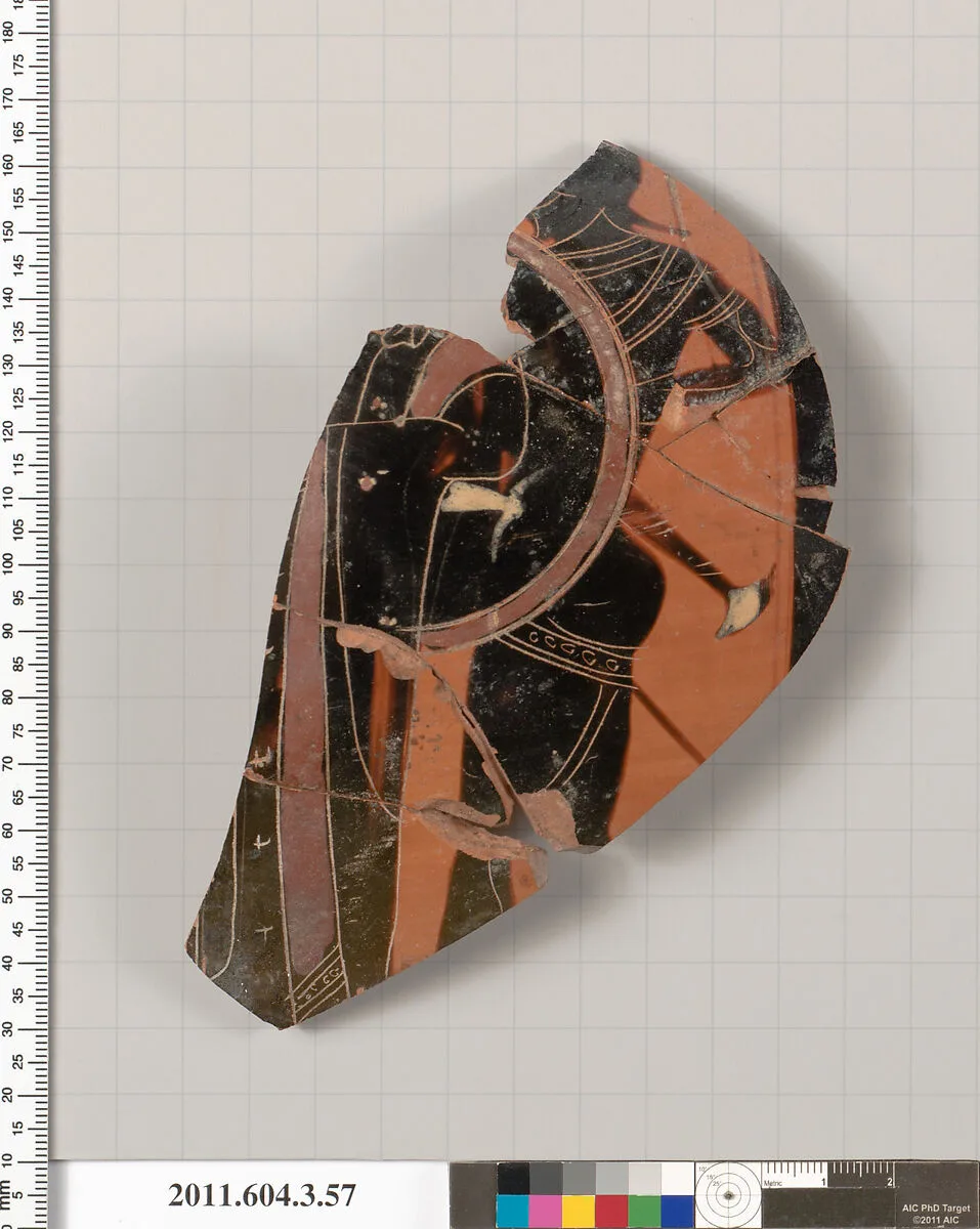 Terracotta fragment of an amphora (jar) — Unknown