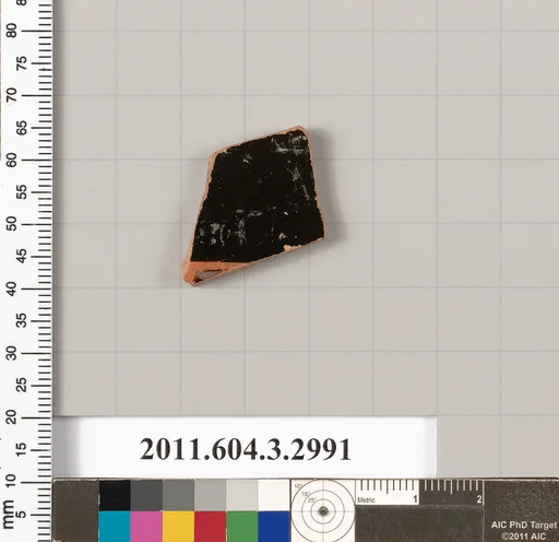 Terracotta fragment of an undetermined shape